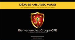 Desktop Screenshot of groupegfe.com